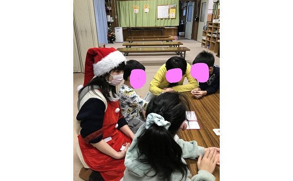 下士幌学童保育所のクリスマス会♪