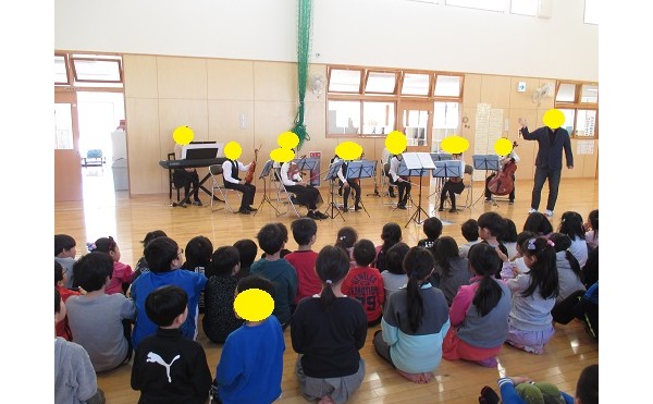 新年コンサート　in  木野東の家学童保育所